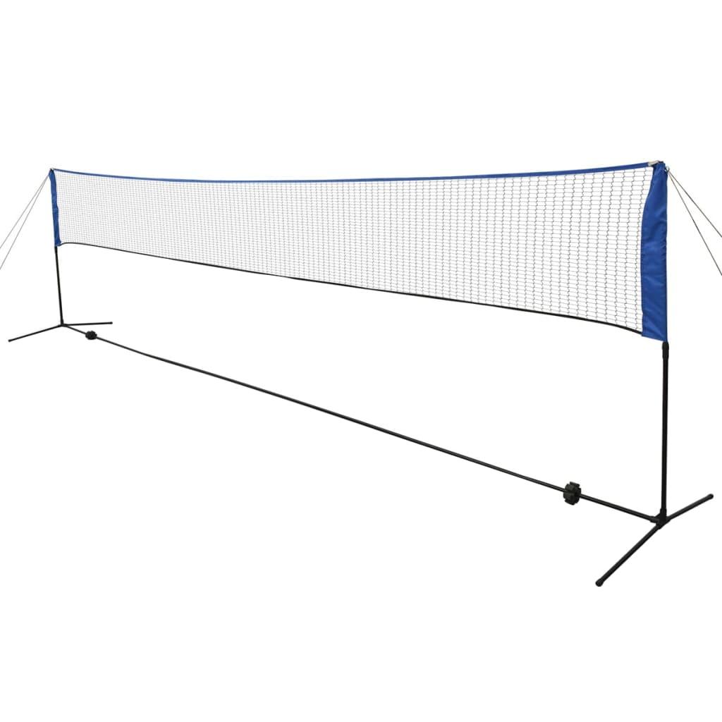 Badmintonnet Met Shuttles 600 X 155 Cm Crème