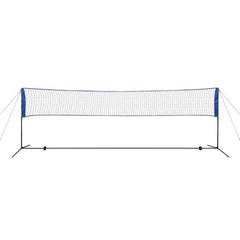 Badminton Net Met Shuttles 500X155 Cm