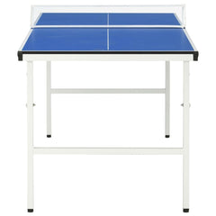 Tafeltennistafel Met Net 5 Feet 152X76X66 Cm Blauw Crème
