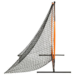 Honkbaltrainingsnet 174X76X158,5 Cm Zwart