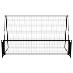 Voetbalrebounder/Voetbaldoel 2-In-1 202X104X120 Cm Staal