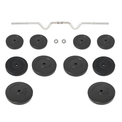 Halter Gebogen Met Gewichten