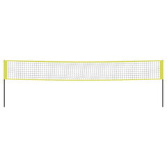 Volleybalnet 823X244 Cm Pe-Stof Geel En Zwart