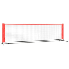 Tennisnet Polyester Zwart En Rood