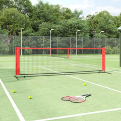 Tennisnet Polyester Zwart En Rood