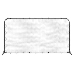 Voetbal Rebounder 366X90X183 Cm Hdpe Zwart