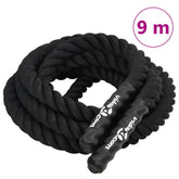 Battle Rope 6,8 Kg Polyester Zwart