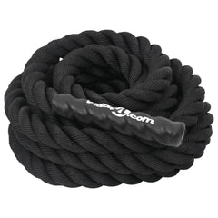 Battle Rope 6,8 Kg Polyester Zwart