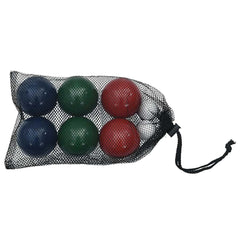 8-Delige Jeu De Boules Ballenset En Draagtas Massief Grenenhout