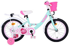 Volare Ashley Kinderfiets - Meisjes - 16 inch - Groen - Veilig, comfortabel en duurzaam fietsen voor meisjes bij Fitmarktnl