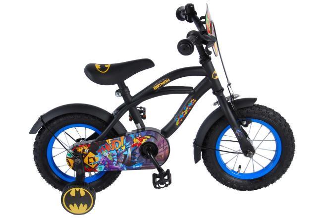 Alt: Stoere Batman 12 inch jongensfiets met robuust design en veilige kenmerken