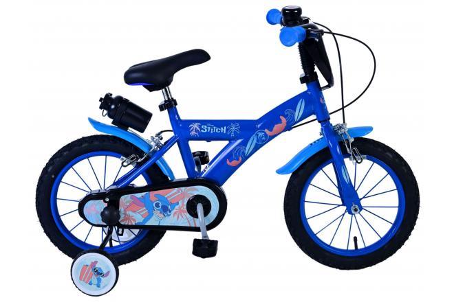 Disney Stitch 14 Inch Kinderfiets - Veilig, comfortabel en stoer jongensfietsmodel