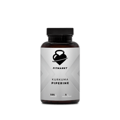 Kurkuma Piperine 60 Capsules - Natuurlijke antioxidantbescherming voor spieren en gewrichten