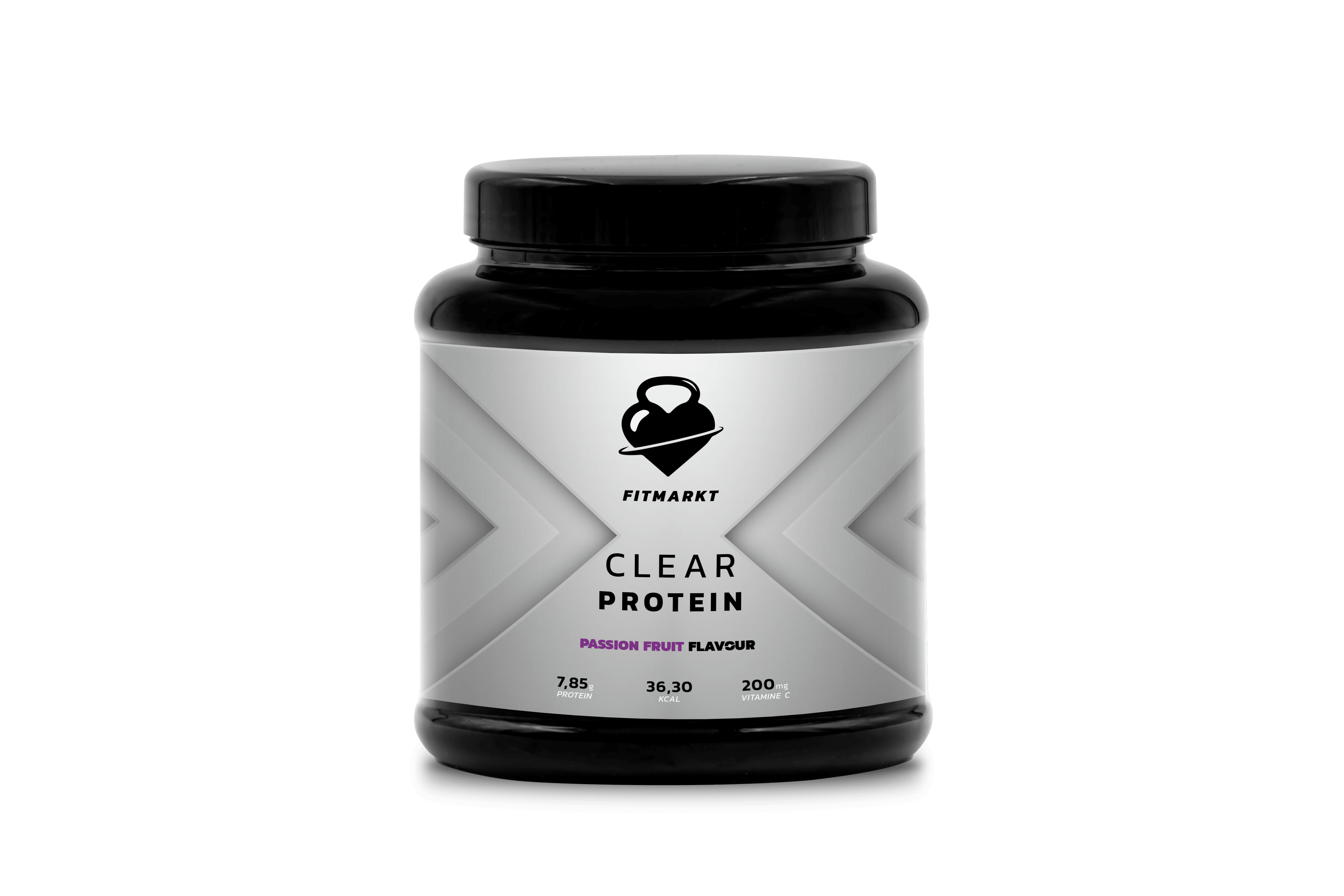 Clear Protein Passievrucht 300gr, a delicious and refreshing passion fruit flavored protein powder