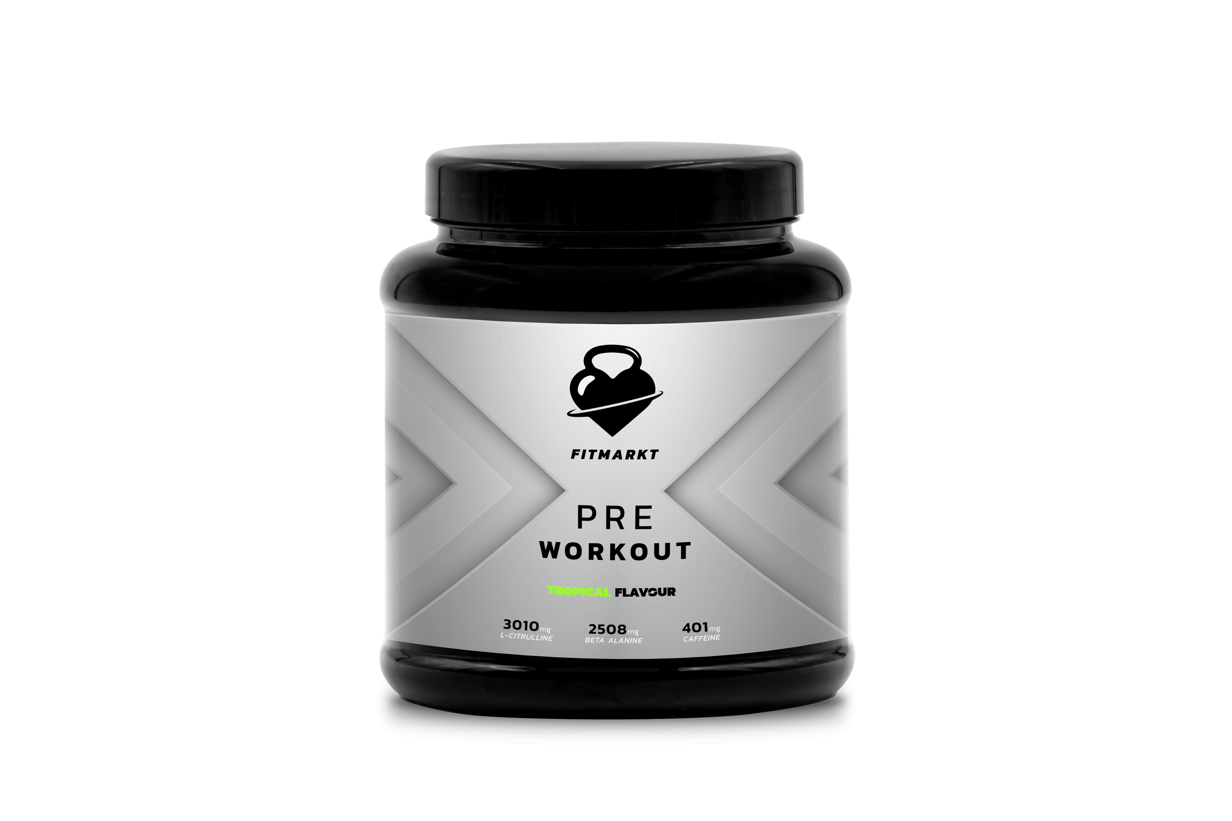 Pre-Workout Tropical 300g – Verbeter de energie en focus voor elke workout | FitMarkt productafbeelding