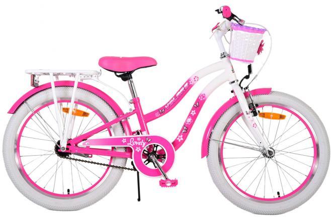 Volare Lovely Kinderfiets - Meisjes - 20 inch - Roze: Veilige, comfortabele en duurzame roze meisjesfiets met reflectoren