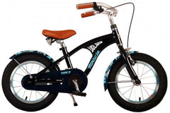 Volare Miracle Cruiser Kinderfiets - Jongens - 14 inch - Mat Blauw - Prime Collection - Een veilige, comfortabele en duurzame jongensfiets voor avontuurlijke ritjes
