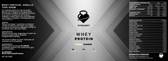 Whey Protein Vanilla 1000g - Ideal for muscle recovery and growth