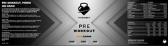 FitMarkt Pre-Workout Perzik 300g - Verbeterde focus voor maximale prestaties