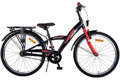 Volare Thombike Jongensfiets - 24 inch Rood - 3 Versnellingen - Veiligheid, comfort, en duurzaamheid voor avontuurlijke jongens