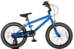 Volare Cool Rider Kinderfiets - Jongens - 18 inch - Blauw - 95% afgemonteerd - Prime Collection - Veilige jongensfiets met handremmen, reflectoren en verstelbaar zadel