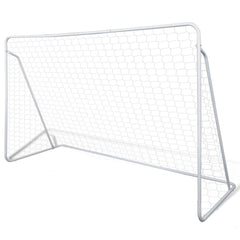 Voetbaldoelset Hoogwaardig 240X90X150 Cm Staal