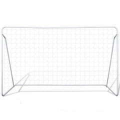 Voetbaldoelset Hoogwaardig 240X90X150 Cm Staal