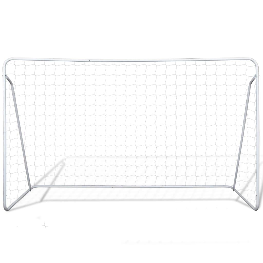 Voetbalgoals 2 St 240X90X150 Cm Staal