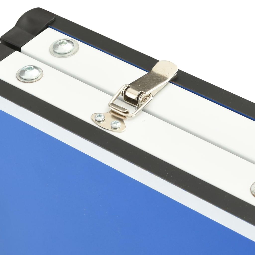 Tafeltennistafel Met Net 5 Feet 152X76X66 Cm Blauw Crème