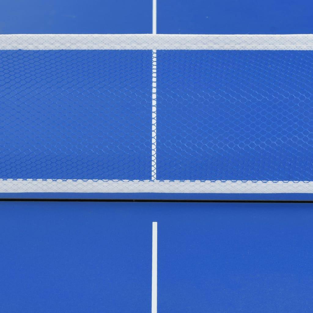 Tafeltennistafel Met Net 5 Feet 152X76X66 Cm Blauw Crème