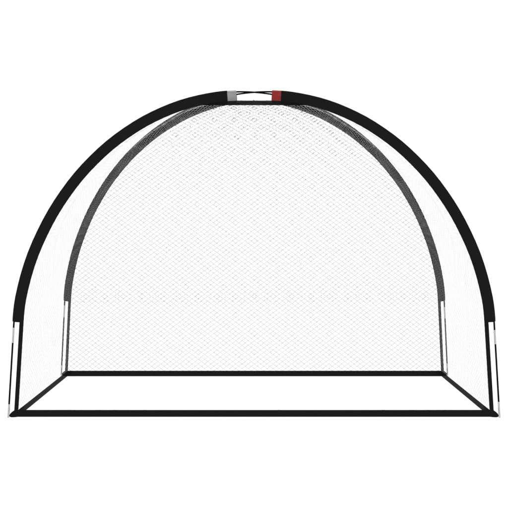 Golftrainingsnet 300X150X210 Cm Polyester Zwart