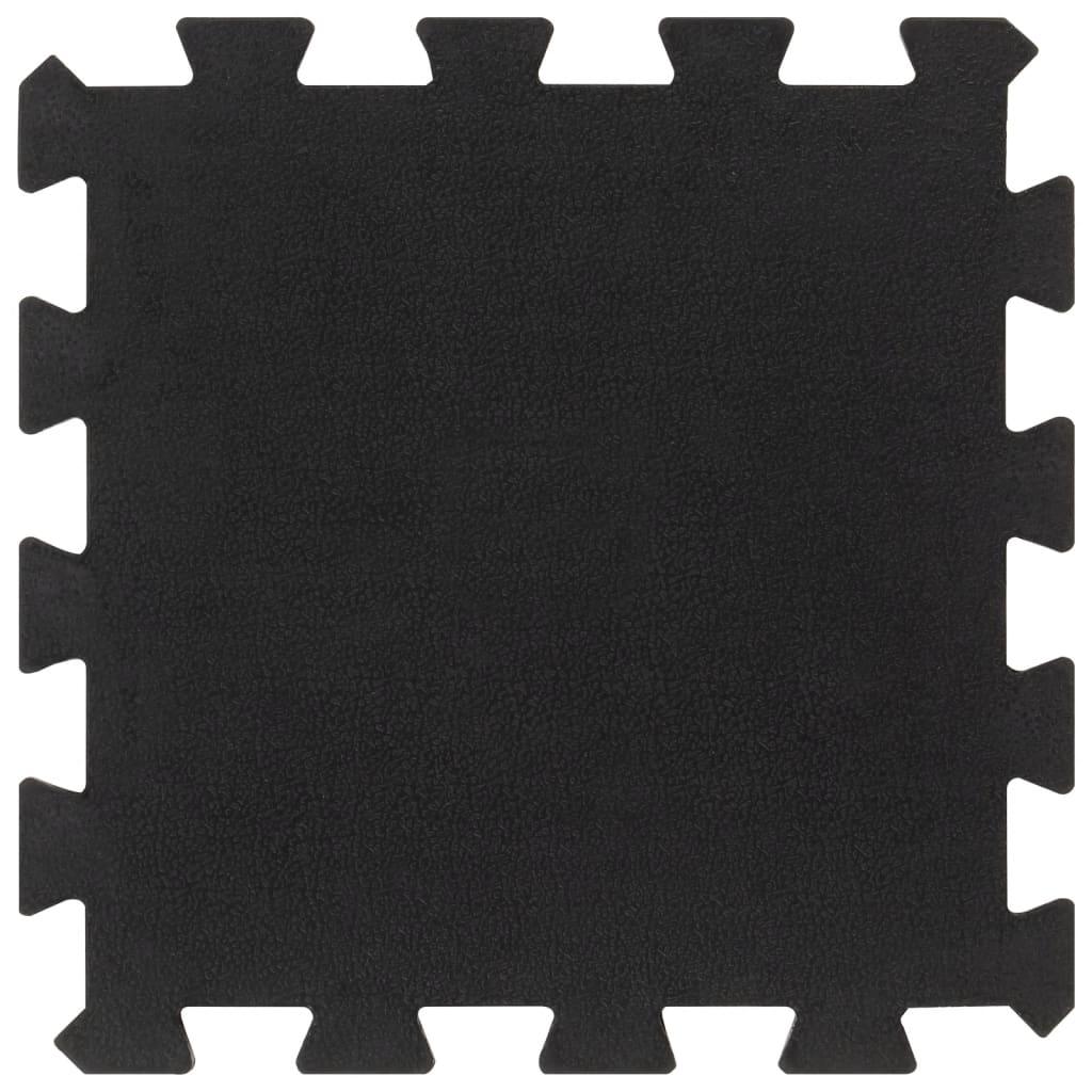 Rubbertegels 4 St 16 Mm 30X30 Cm Zwart