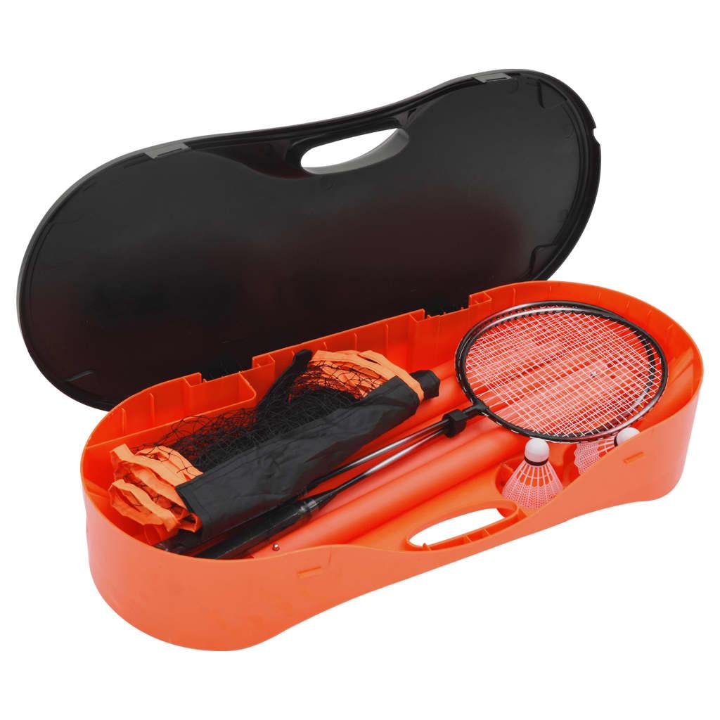 Badmintonset Met 2 Rackets, Net En Opbergkoffer 292X30X152 Cm
