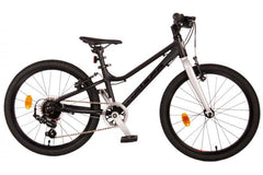 Volare Dynamic 20 inch jongensfiets - Mat Zwart - 7 Versnellingen - Prime Collection - Fitmarktnl - Veilig, comfortabel, duurzaam en betaalbaar