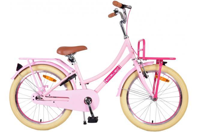 Volare Excellent Kinderfiets - Meisjes - 20 inch - Roze - Veiligheid, comfort, duurzaamheid en stijl bij Fitmarktnl