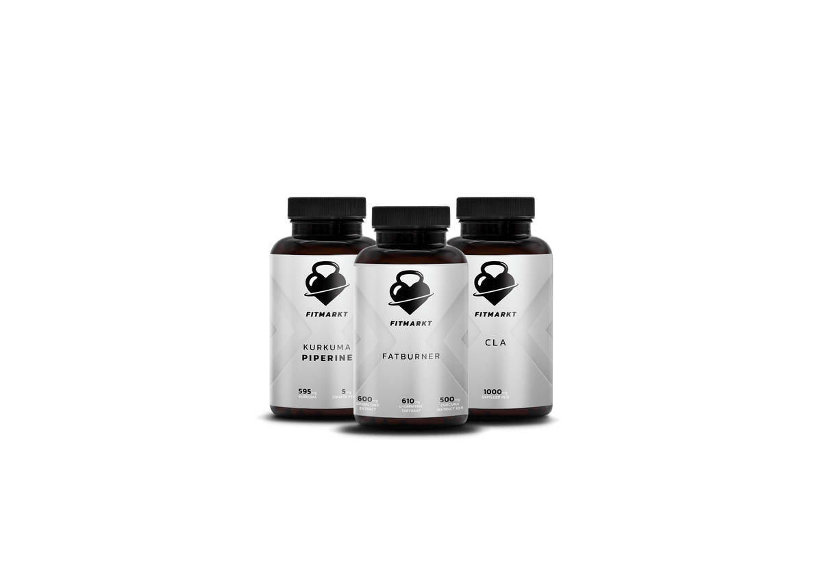 Fatburner, CLA, and Kurkuma Piperine in Afslank startpakket voor effectief gewichtsverlies