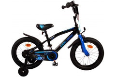 Volare Super GT 16 inch jongensfiets in blauw met handrem en terugtraprem