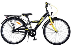 Volare Thombike Kinderfiets - Jongens - 24 inch - Geel - 3 versnellingen - topkwaliteit, veiligheid, comfort, Shimano versnellingen, verstelbaar stuur en zadel