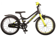 Volare Blaster Kinderfiets - Jongens - 16 inch - Zwart/Geel - Prime Collection - Veilige en duurzame jongensfiets voor avontuurlijke ritjes