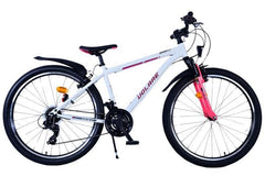 Volare XC Race 26 inch Meisjesfiets - Comfortabele en veilige fiets met 21 versnellingen, reflectoren, verlichting en verstelbare zadelpen voor meisjes bij Fitmarktnl